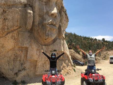 Tour Morada de los dioses en cuatrimotos